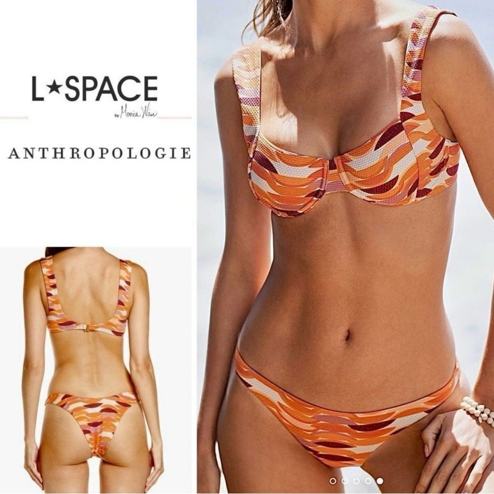 NWT L*SPACE Cabana bitsy bottom. Retails $95 Large